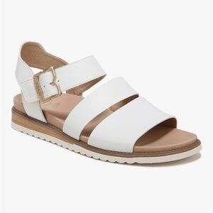 Dr. Scholl's Island Glow Women’s Sandals White Size 8.5